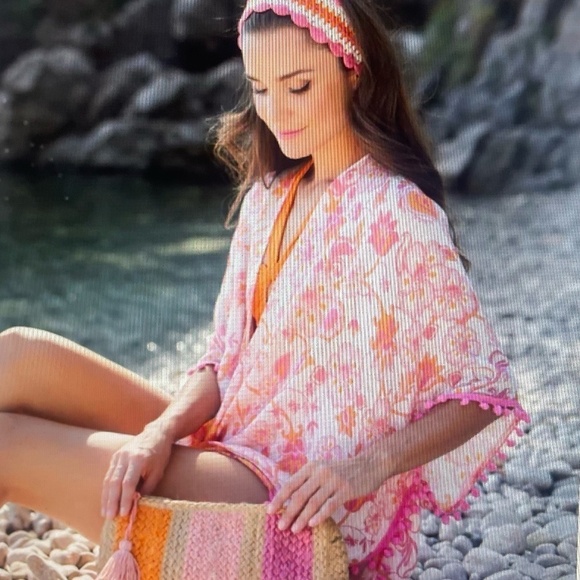 SHIRALEAH LIZA CLUTCH, SUNSET - Picture 2 of 7